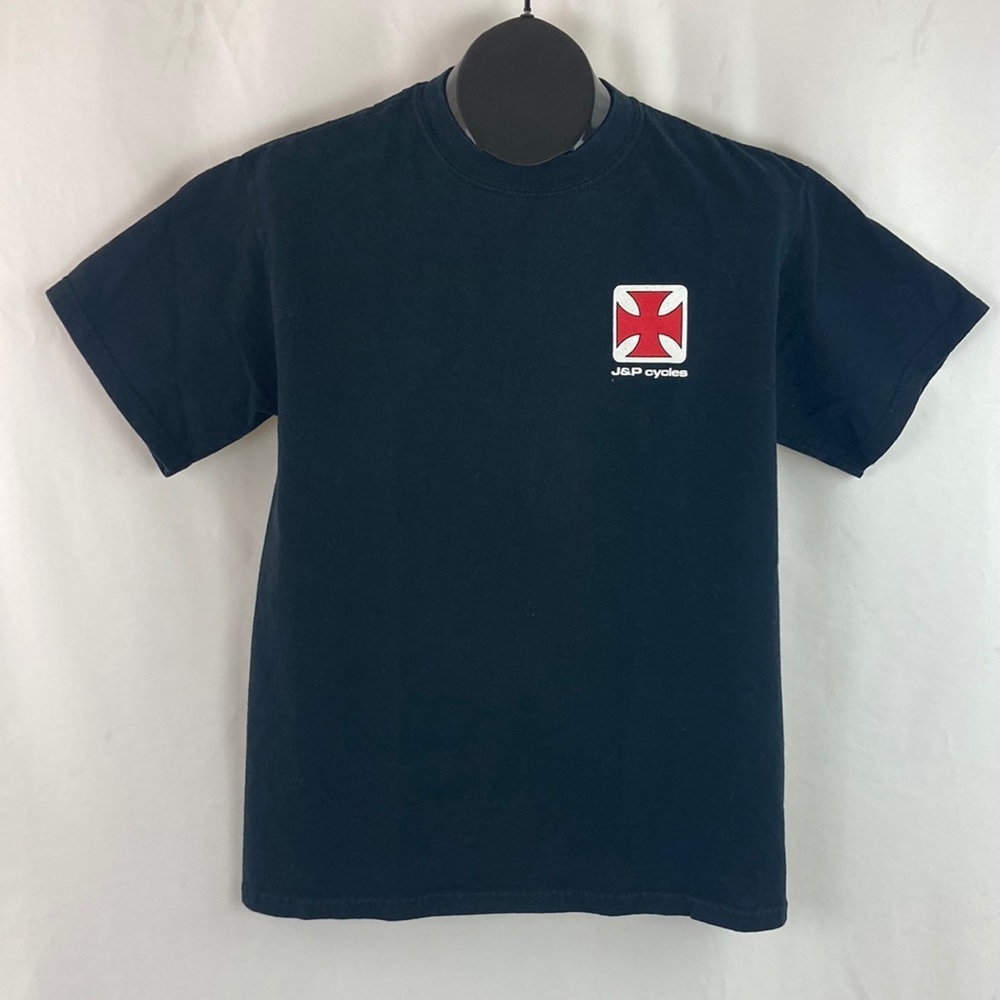 J&P Cycles Loud Pipes Save Lives T-Shirt - Picture 2 of 6